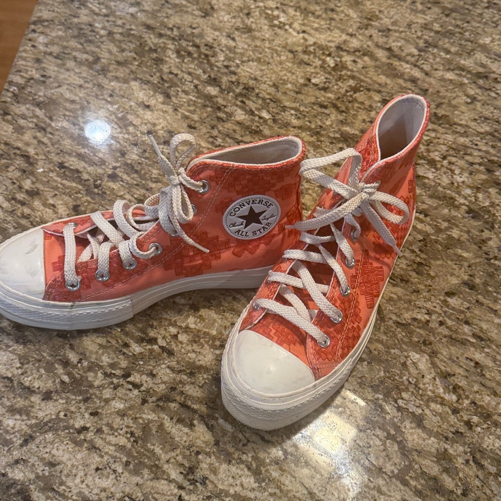 Converse High-Top Sneakers platform